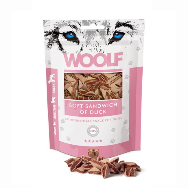 WOOLF Soft Sandwich Of Duck 100g
