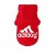 Adidog Bluza dresowa dla psa Czerwona