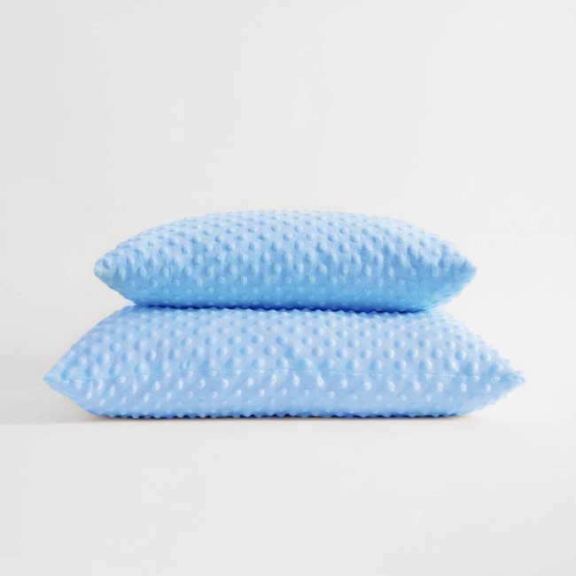 Poduszka minky dla psa Błękitna