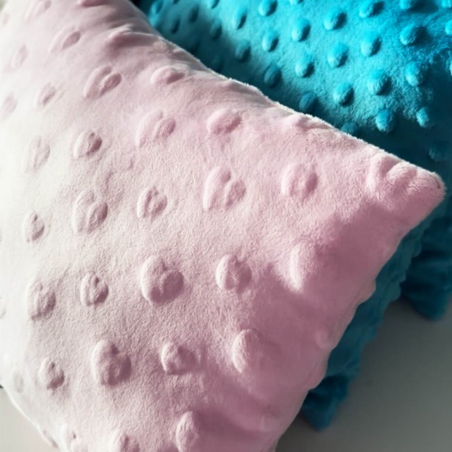 poduszka minky dla psa różowa