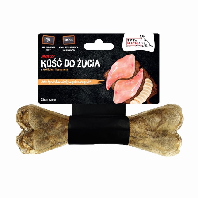 Kość do żucia dla wybrednych psów 22 cm MAXXI