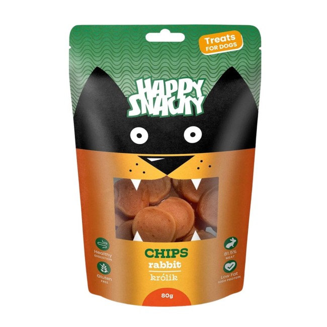 HAPPY SNACKY Talarki z królika 80g