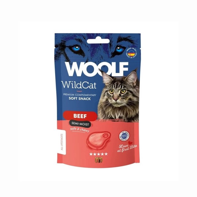 Woolf Wildcat przysmak dla kota wołowina 50g.jpg