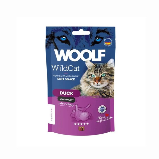 Woolf Wildcat przysmak dla kota kaczka 50g.jpg