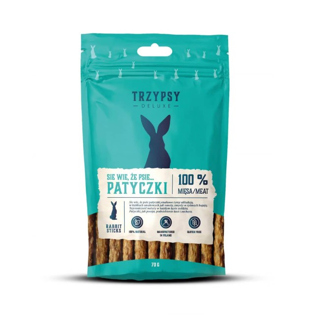 TRZYPSY DELUXE Sie Wie patyczki z królika 70g