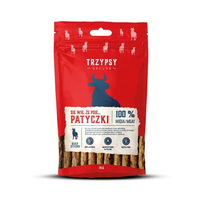 TRZYPSY DELUXE Sie Wie patyczki z wołowiny 70g