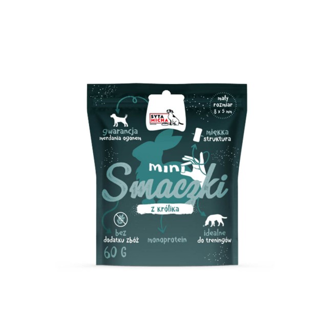 Syta Micha MINI Smaczki z królika 60g