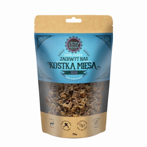 TRZYPSY Zachwyt nad kostką mięsa z jelenia 70g