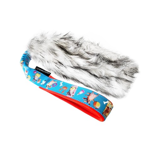 HAUU MIAUU Szarpak krótki dla psa BUNGEE Plażowe PSIjemności