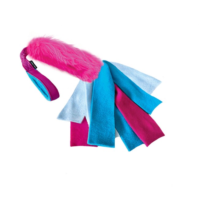 Szarpak dla psa z futerkiem i Frędzlami Bungee