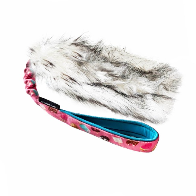 Szarpak krótki dla psa BUNGEE Ice Cream Dream Różowy