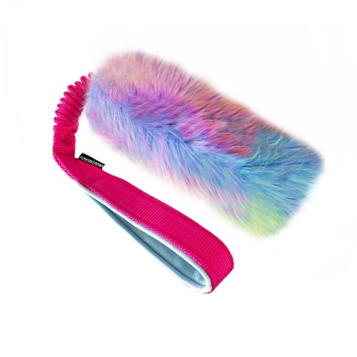 Szarpak krótki dla psa fuksja