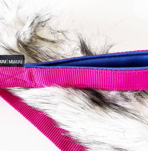 Szarpak Krótki dla psa BUNGEE Fuksja