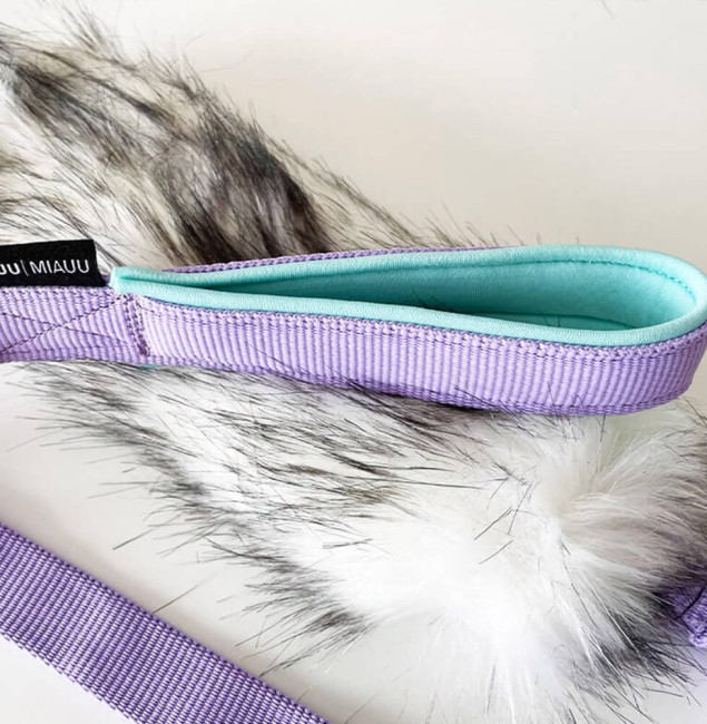 Szarpak dla psa fioletowy